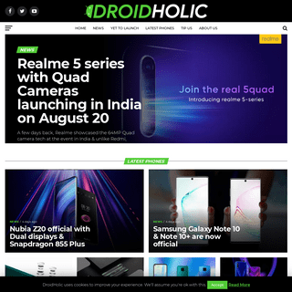 DroidHolic - Latest Android News, Updates & How-To Guides