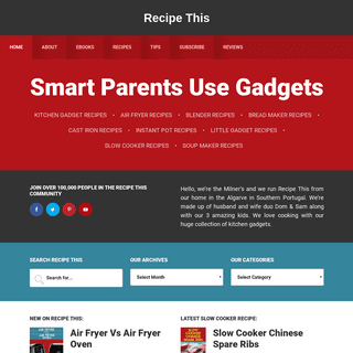 Recipe This | Smart Parents Use Gadgets