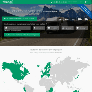 Location de camping-car dans 50 pays - CoolDrive Nomad