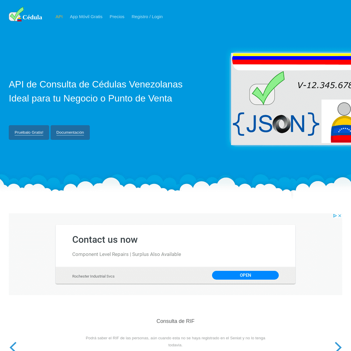 API - Consultas de Cédulas Venezolanas