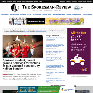 The Spokesman-Review | Local News, Business, Entertainment, Sports & Weather for Eastern Washington