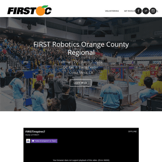 FIRST Robotics Orange County Regional