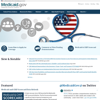 Medicaid Home | Medicaid.gov