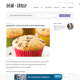 Dear Crissy - Easy Dinner Ideas