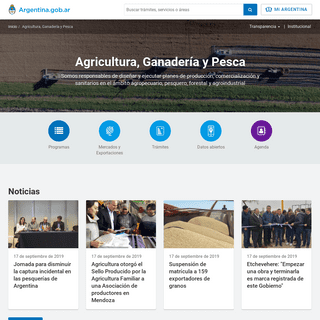 Agricultura, Ganadería y Pesca | Argentina.gob.ar