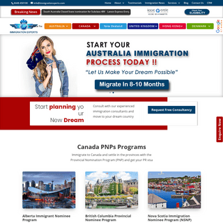 Top Rated immigration Consultant in Noida for Australia & Canada | Apply for PR Visa