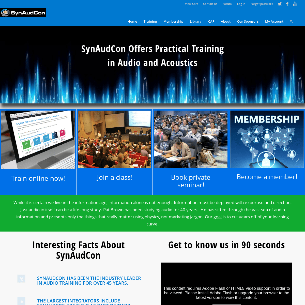 Professional Audio Training | Prosoundtraining.com