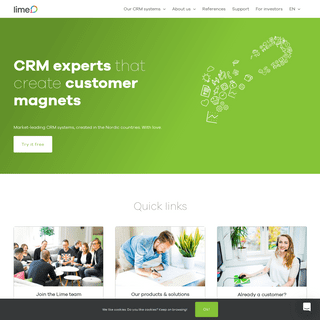 Lime - Nordic CRM experts!