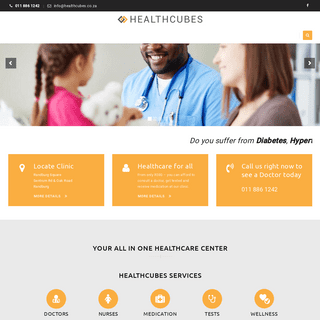 Healthcubes – Your affordable,convenient all in one Medical centre  | Clinic, doctors, medical tests, dentists