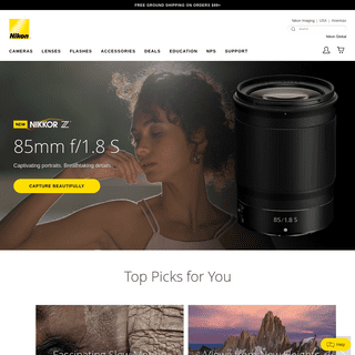 Digital Cameras | DSLRs, Mirrorless and Compact Cameras & Accessories | Nikon