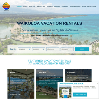 Waikoloa Beach Resort Condo Rentals by Waikoloa Vacation Rentals