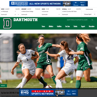 A complete backup of dartmouthsports.com