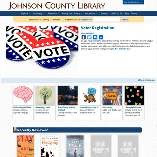 Johnson County Library | Find It Here