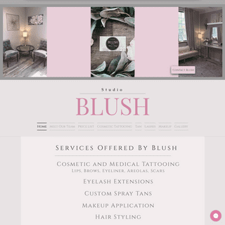 Blush | Cosmetic Tattooing | Lash Extensions | Microblading | Makeup
