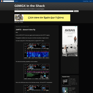 G0MGX In the Shack