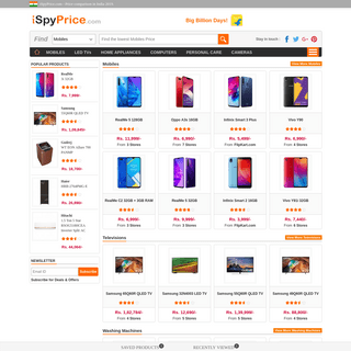 A complete backup of ispyprice.com