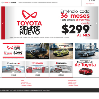 Toyota Ecuador | Toyota es Toyota |