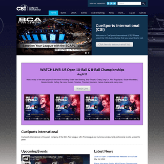 CueSports International (CSI) - CueSports International (CSI)