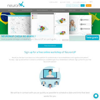 NeuronUP. Web platform of cognitive rehabilitation