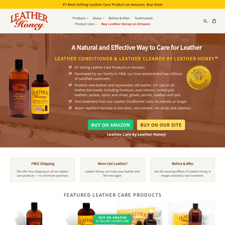 Leather Conditioner & Leather Cleaner - Since 1968 â€“ Leather Honey
