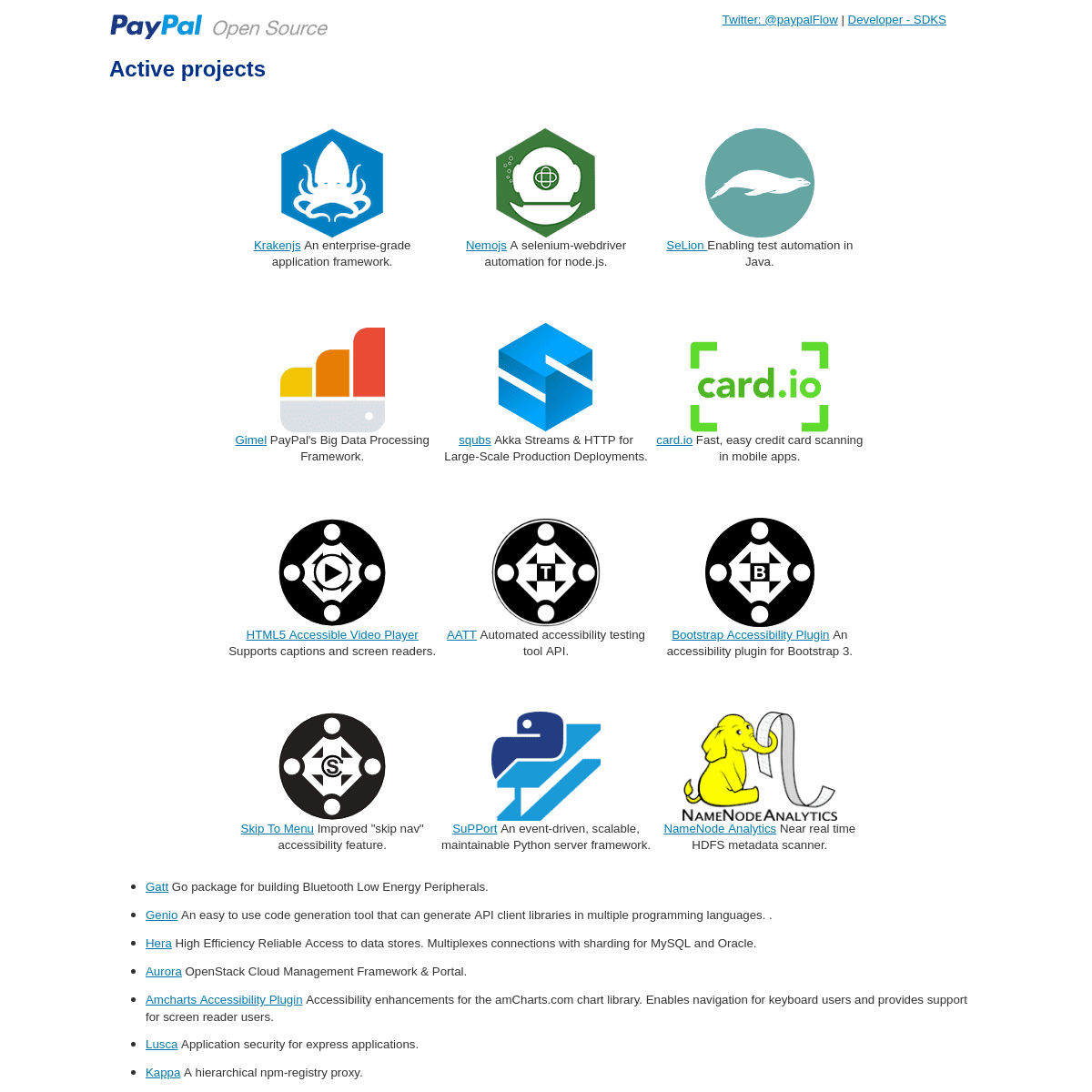 Open Source at PayPal