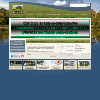 Rochester Hills, MI - Official Website