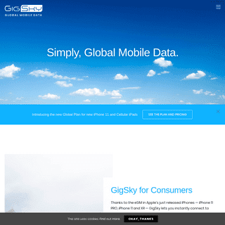 GigSky - The World of Mobile Data — GigSky