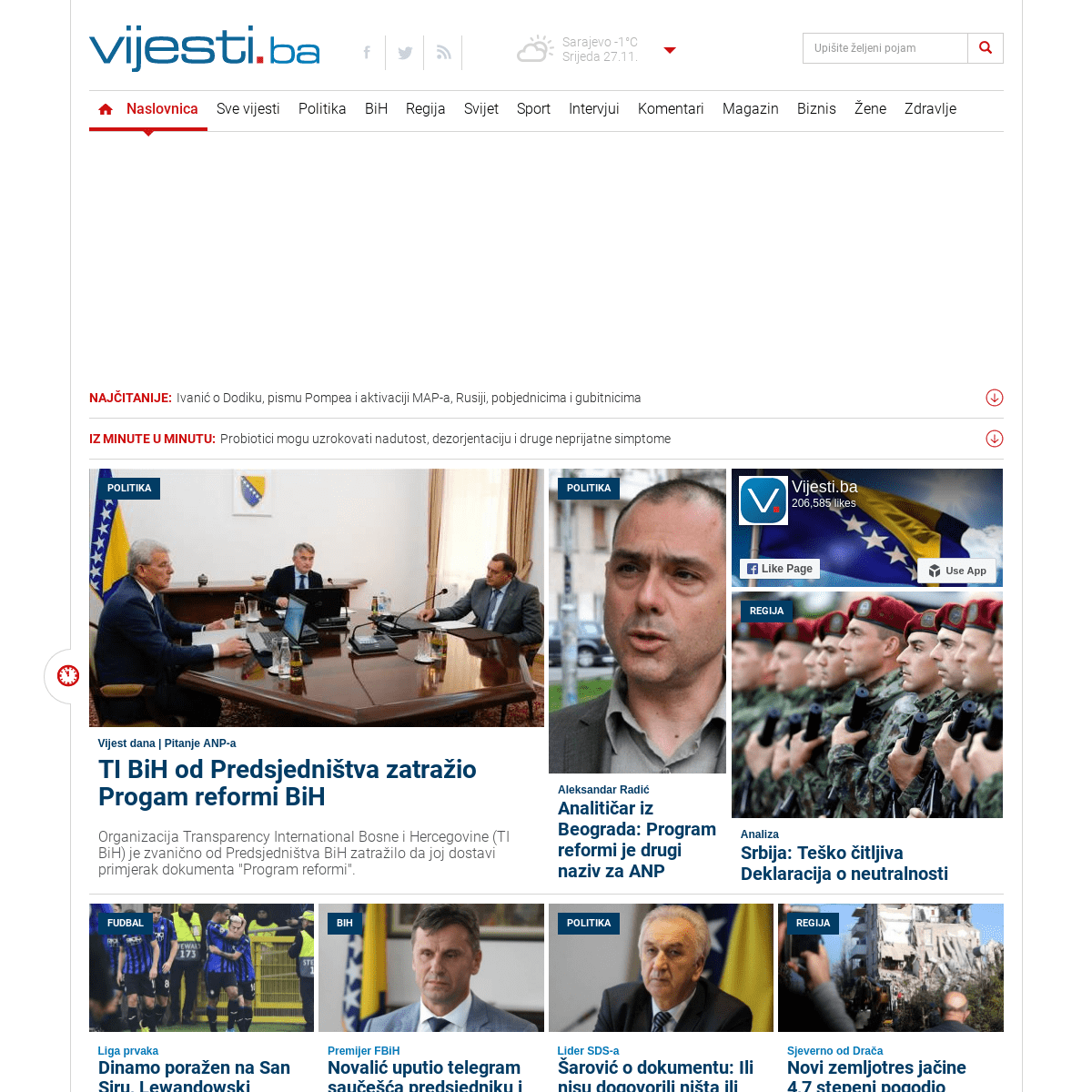 A complete backup of vijesti.ba