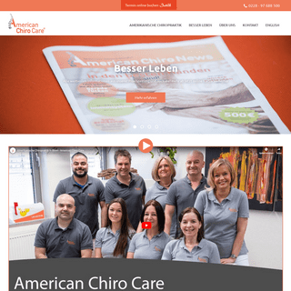 Chiropraktik Praxis in Bonn | American Chiro Care