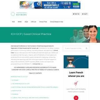 ICHGCP.NET | Good Clinical Practice
