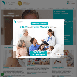  SHAMMA Clinic - Medical Clinic in Dubai | Specialist Doctors & Health Clinic, UAE