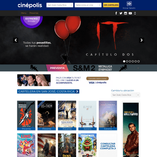 A complete backup of cinepolis.co.cr