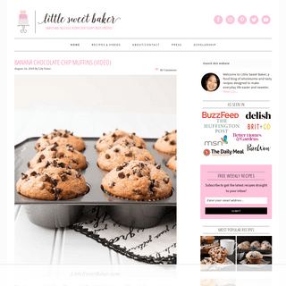 Simple & Delicious Recipes for Today's Busy Lifestyle - Little Sweet Baker