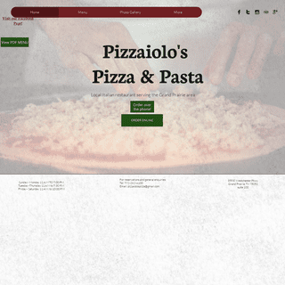 A complete backup of pizzaiolosgrandprairie.com