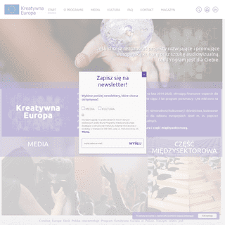 Creative Europe Desk Polska | Kreatywna Europa
