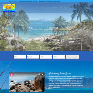 Whitsunday Sands Resort | Whitsundays Accommodation