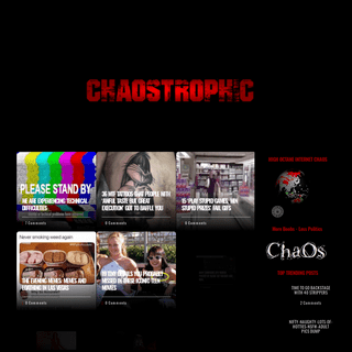 Chaostrophic - HIGH OCTANE INTERNET CHAOS