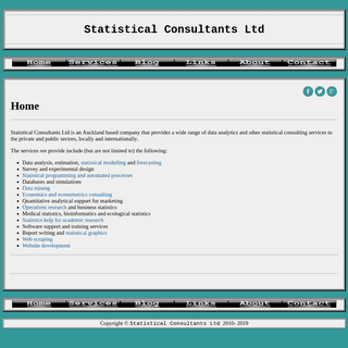 Statistical Consultants Ltd
