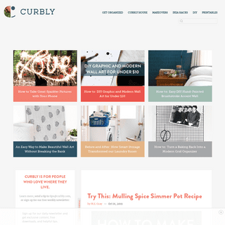 A complete backup of curbly.com