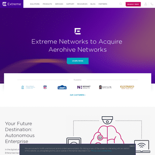 Customer-Driven Enterprise Networking Solutions - Extreme Networks
