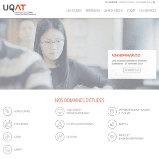 A complete backup of uqat.ca