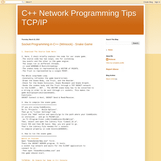 C++ Network Programming Tips TCP-IP
