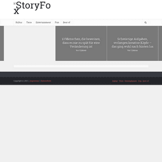 StoryFox - Die wichtigsten Storys im Web. ErzÃ¤hl sie weiter!