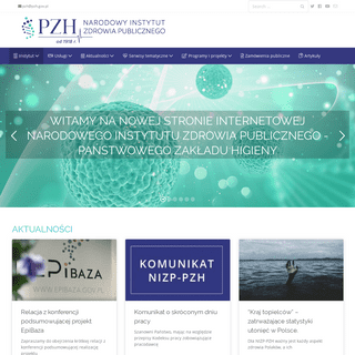 PZH – Narodowy Instytut Zdrowia Publicznego – Państwowy Zakład Higieny