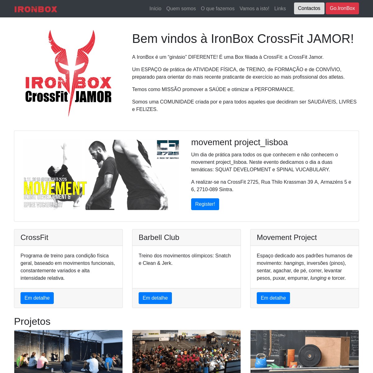 IronBox - CrossFit Jamor