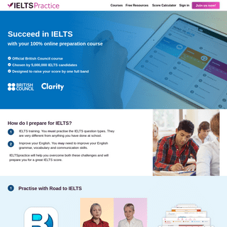 Online IELTS practice platform | IELTSpractice