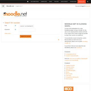 Moodle.net