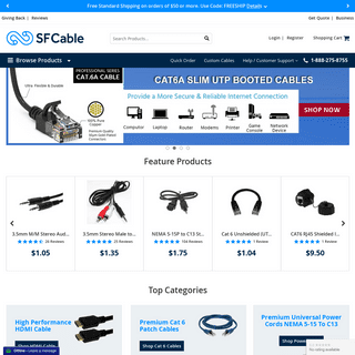 Buy Online Computer & Power Cables, Adapters & Other Accessories | SF Cable