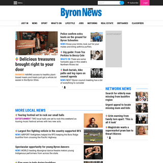 A complete backup of byronnews.com.au