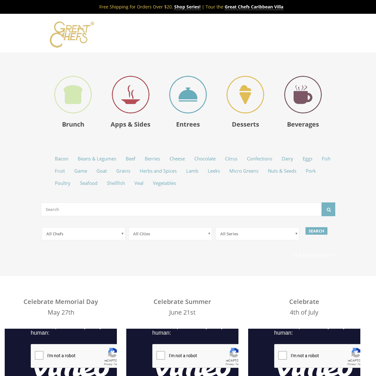 A complete backup of greatchefs.com